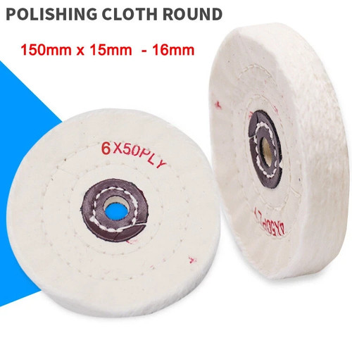 150mm round spiral stitched - round,