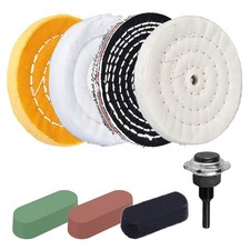 8Pcs Spiral Stitched Cotton