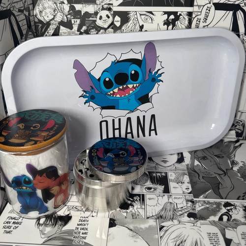 Lilo and stitch grinder - grinder, set