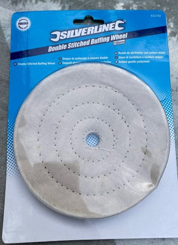 Buffing wheel double - double, stitched